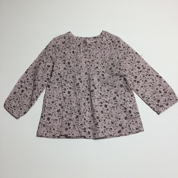 H&M light pink floral blouse - Picture 2 of 7